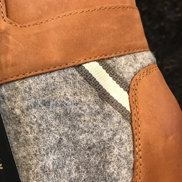 New Sorel Joan of Arctic Wedge III Lexie Bootie, Ankle Boots, Tan Lace Booties - Picture 11 of 16